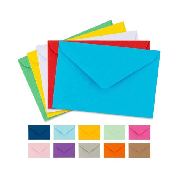 Design Custom Reusable Kraft Paper Envelope With Multiple Sizes Good Air Permeability