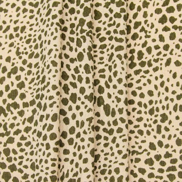 Jersey Spandex Leopard Printed Polyester Rayon Knitted Fabric Stretch