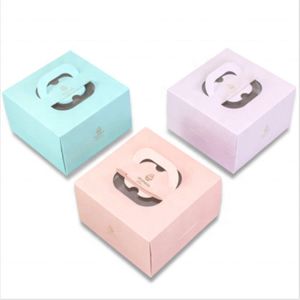 Handmade Folding Custom Cardboard Display Boxes With Clear Window