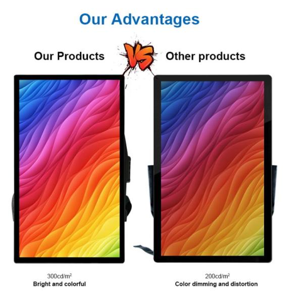 21.5 Inch Digital Backpack Billboard Portable Advertising Player Mobile Lcd