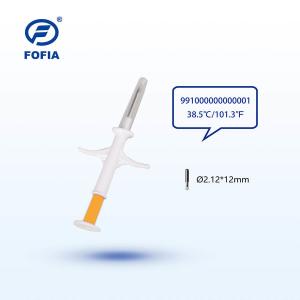 Quality ISO Transponder Microchip For Pet Identification And Temperature Monitoring With Temperature Sensor And FOFIA Patent Chip for sale