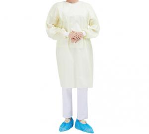 China Non-woven Lightweight Long Sleeve Gowns for Lengthy Wear on sale