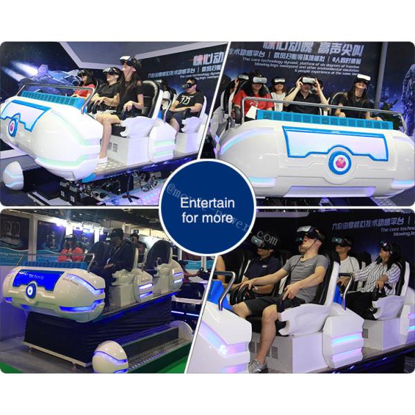 Indoor Full Immersive Interactive 6 Seats 9D Virtual Reality VR Cinema games Simulator