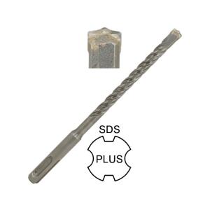 China Carbide Centric Single Tip Masonry Drill Bit 4 Flutes SDS Plus Hammer Drill Bit For Concrete Hard Stone on sale