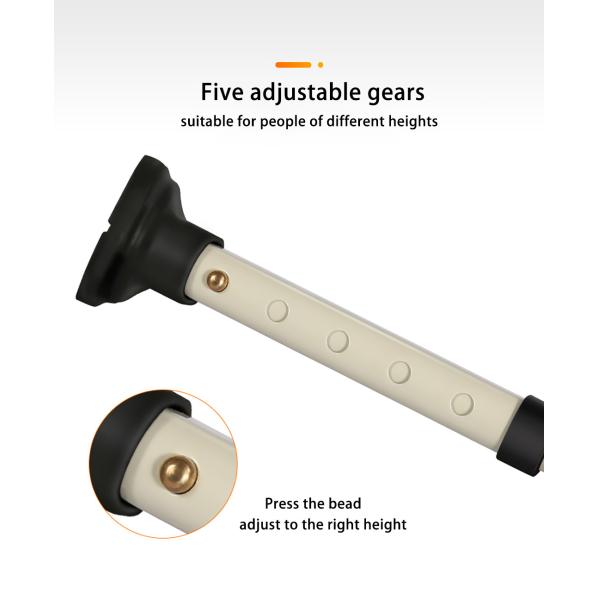 Lightweight 3 In 1 Toilet Chair Height Adjustment Folding Water Proof