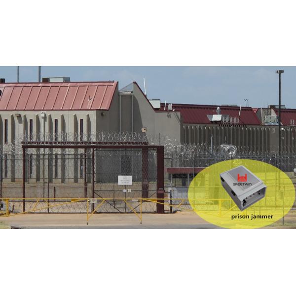 Outdoor Multi Band Prison Cell Phone Jamming Devices Remote Monitoring