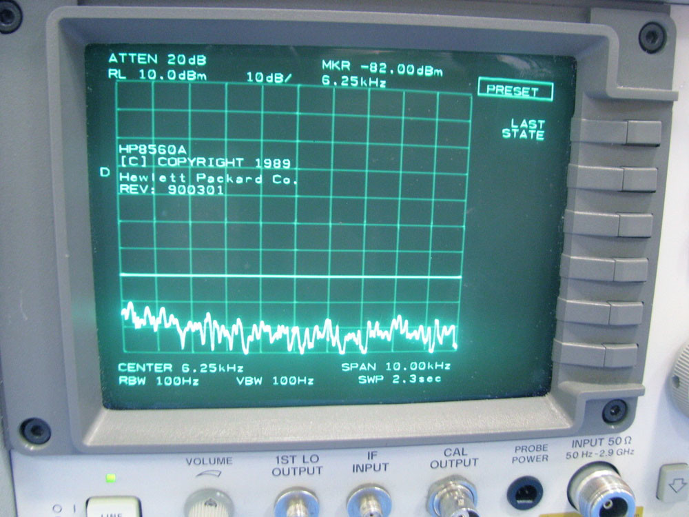 HP Agilent 8560A Portable RF Spectrum Analyzer 50 Hz to 2.9 GHz