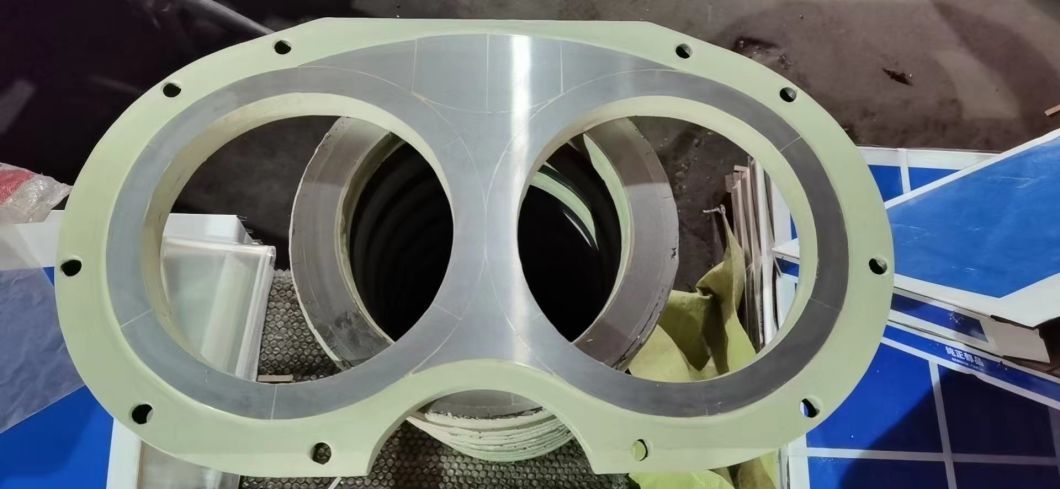 Chinese Zoomlion Schwing Concrete Pump Glass Plate Spectacles Plate