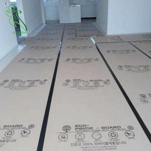 Quality Breathable Surface Coverage Temporary Floor Protection Paper For Construction Projects for sale