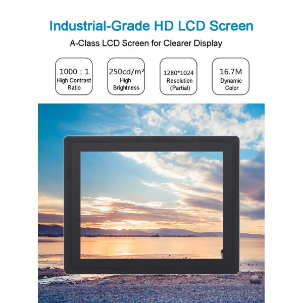 15.6 inch Embedded Controller Industrial Touch Screen Computer with Whole Aluminum Alloy Casing