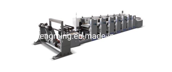 Single Faced Flexographic Printing Machine with Advanced Technology and 150m/Min