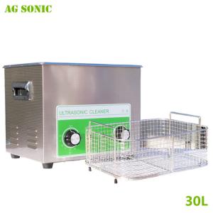 China Electronics Industrial Ultrasonic Cleaner 30L for Computer Monitor Keyboards Cleaning 40khz on sale