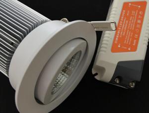 China COB LED downlight 10W with dimmable led driver on sale
