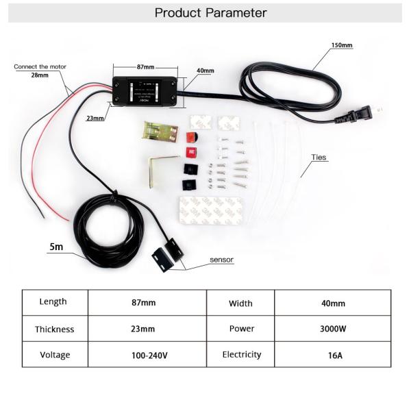 tuya WiFi remote control garage door opener controller switch, work with google home