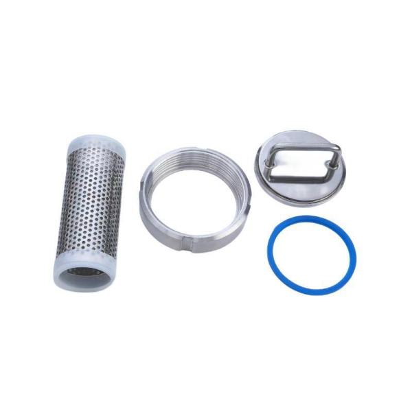 Sanitary Stainless Steel Y Type Water Filter with Dis Standard Clamped Connection End