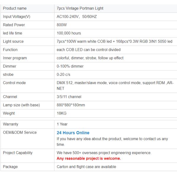 6000 Hours Lifespan Stage Lighting Led Retro Flash Dmx512 Professional for Disco Retro Lights