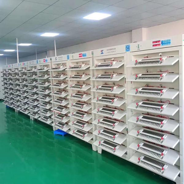 5V Battery Cell Grading Machine , 57600 Cylindrical Coin Cell Battery Tester