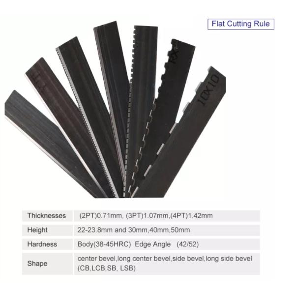 0.71mm Die Cutting Rules , Paper Cutting Knife For Paper Machinery OEM ODM