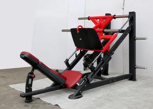 Quality Red Full Fitness Seated Leg Press Machine For Muscle Exercise for sale