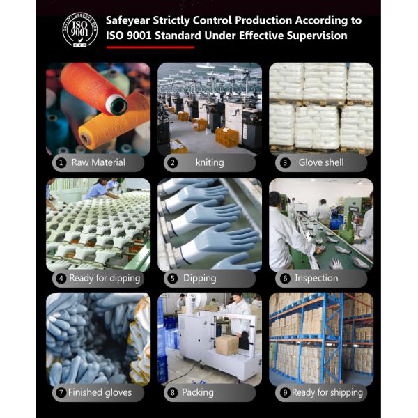 SAFEYEAR 16in Safety Working Gloves Welding Gloves Heat Resistant Flome Resistant