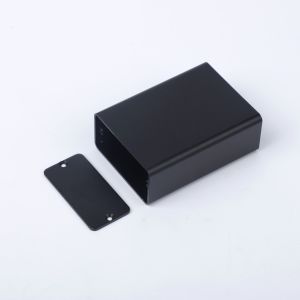 Durable Customizable Aluminum Case For Modular Enclosure Width 44*23*60mm in Red