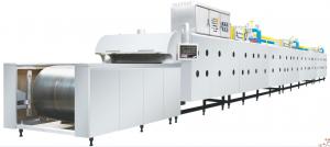 China Gas Tight 220V 3m/ Section Steel Belt Bakery Tunnel Oven on sale