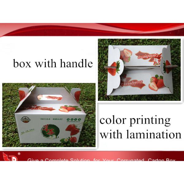 custom corrugated carton fruit box
