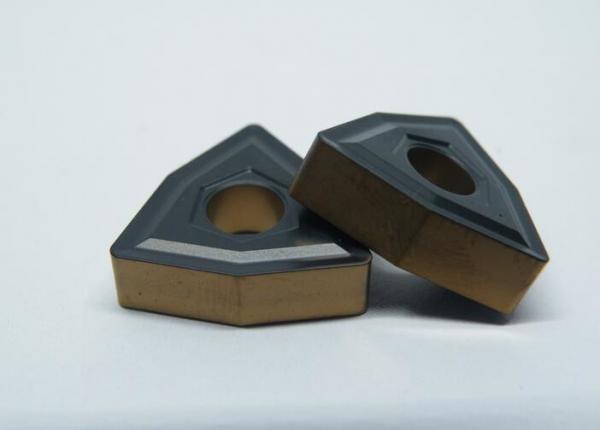 Buy Reliable Carbide Lathe Inserts , Coated Carbide Inserts With Good Abrasion Resistance at wholesale prices