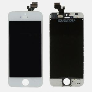 China White Iphone 5 Compatible Front Housing LCD Touch Digitizer Screen Assembly on sale