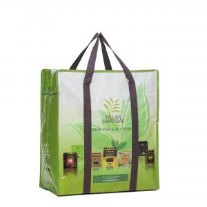 China Factory And Customized Durable Transparent PP Plastic Shopping Bag With Logo Printing PP Woven Shopping Bag on sale