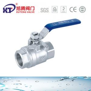 Quality Industrial Threaded Floating Ball Valve Model with CE/Coc/ISO/API607 Certification for sale