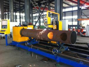 High Speed CNC Square Rectangular Pipe Cutting Beveling Machine Good Quanlity and High Accuracy