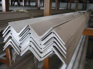 China Structure used stianless steel angle bar 304 310S 321 equal angle bar on sale