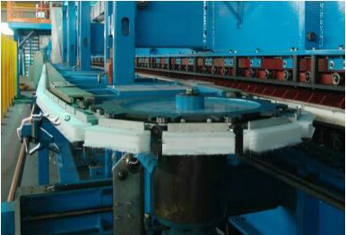 20T Green Sandwich Panel Roll Forming Machine Equipment 6m/min