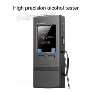 Quality Black Police Alcohol Breathalyzer High Precision Breath Analyser Machine ZBK-90 for sale