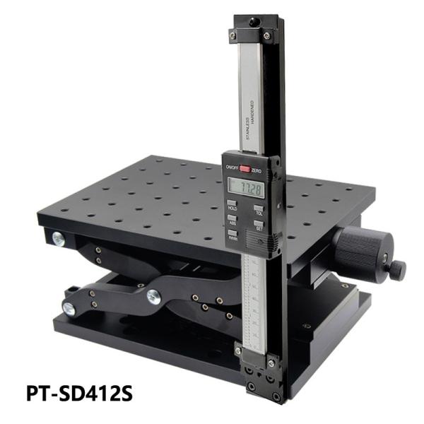 Buy Large Stroke Optical Experiment Precision Manual Lifting Stage With Digital Calipers at wholesale prices