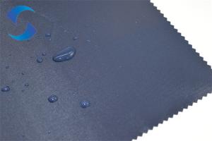 China 57 210D Waterproof Raincoat Fabric PVC Coated on sale
