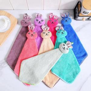 Quality Green Skin Friendly Microfiber Kitchen Wipe Cloth For Washing Dishes for sale