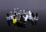 Aluminum Caps Empty Glass Nail Polish Bottles , 10ml 12ml 15ml Empty Nail Polish