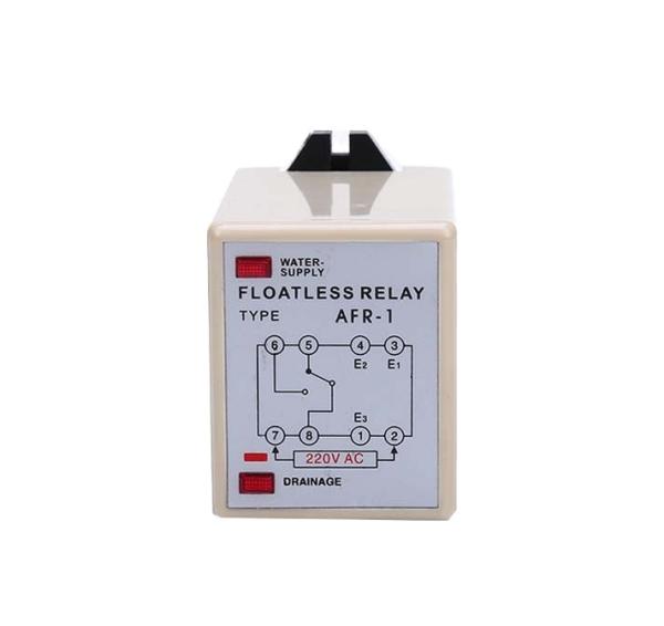 Buy AFR-1 5A 8 Pin 250V AC Liquid Water Level Control Float less Relay Sensor Switch at wholesale prices