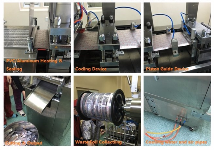 PVC Blister Packing Machine for Making Chocolate Joy Eggs Blister Filling Making Machine PP Blister Sealing Machine Automatic
