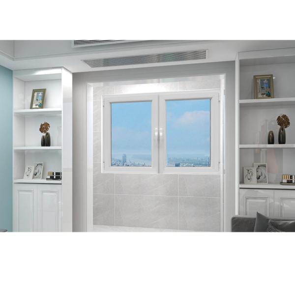 European Style Tilt and Turn UPVC Window Outward Swing