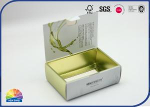 China Book Shape Folding Carton Box Customized Frosted Texture For Organ Oil Packaging on sale