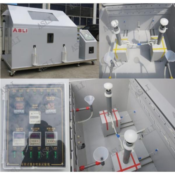 Laboratory Salt Spray Corrosion Test Chamber / 108L Water Spray Testing Machine