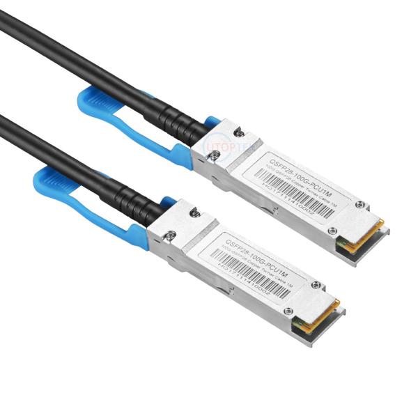 100G QSFP28 to QSFP28 Passive Direct Attach Copper (DAC) Twinax Cables 0.5m-3m for data center