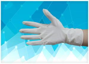 Quality Tear Resistance Sterile Surgical Gloves , Medical Latex Gloves CE Approved for sale