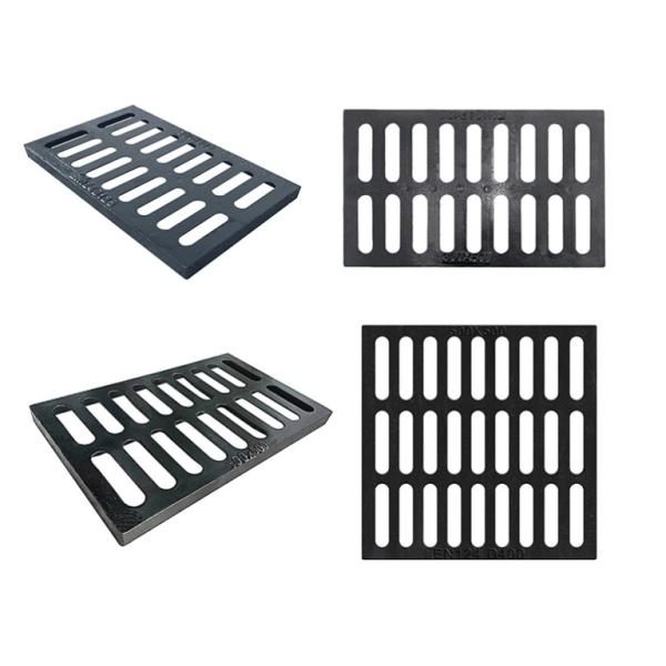 ASTM A36 Hot Dip Galvanized Grating Trench Cover With Frame