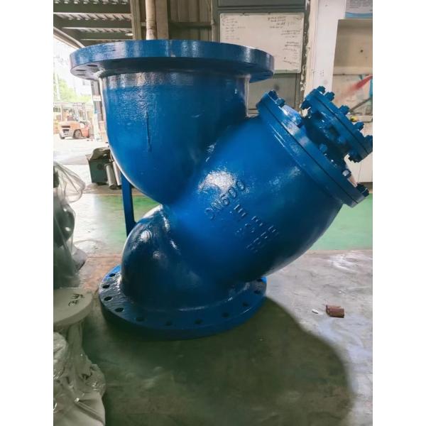 DN150 ANSI 150 DIN PN16 Double Flanged Y type strainer filter with ss304 Mesh