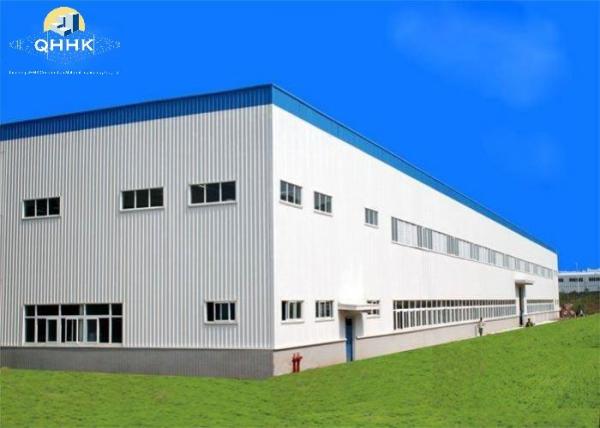 Buy Simple and durable steel structure building with customizable dimensions and equipped with lighting system at wholesale prices
