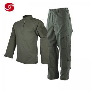 China Olive Green Outdoor Tactical Frog Suit Combat Pants Men For Army on sale
